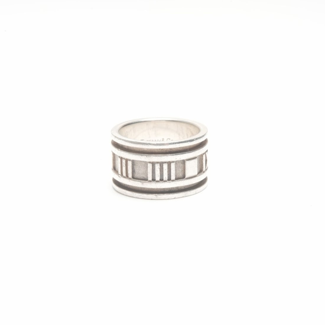 Tiffany & Co. #11 Atlas Ring, 925 Sterling Silver, WS24336 (1 of 17)
