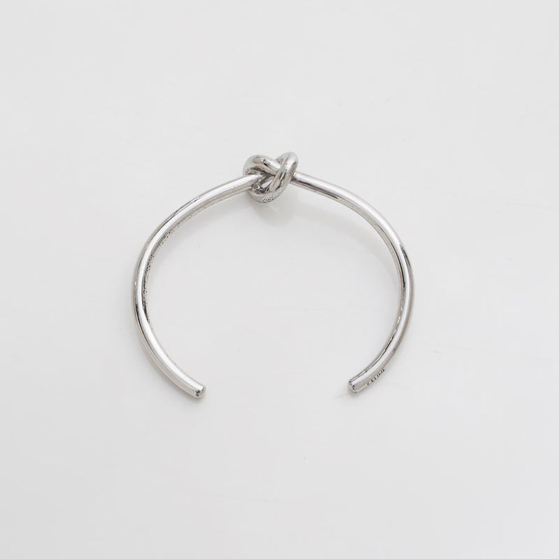 Celine Knot Bangle Bracelet, Silver, WS22928 - 5