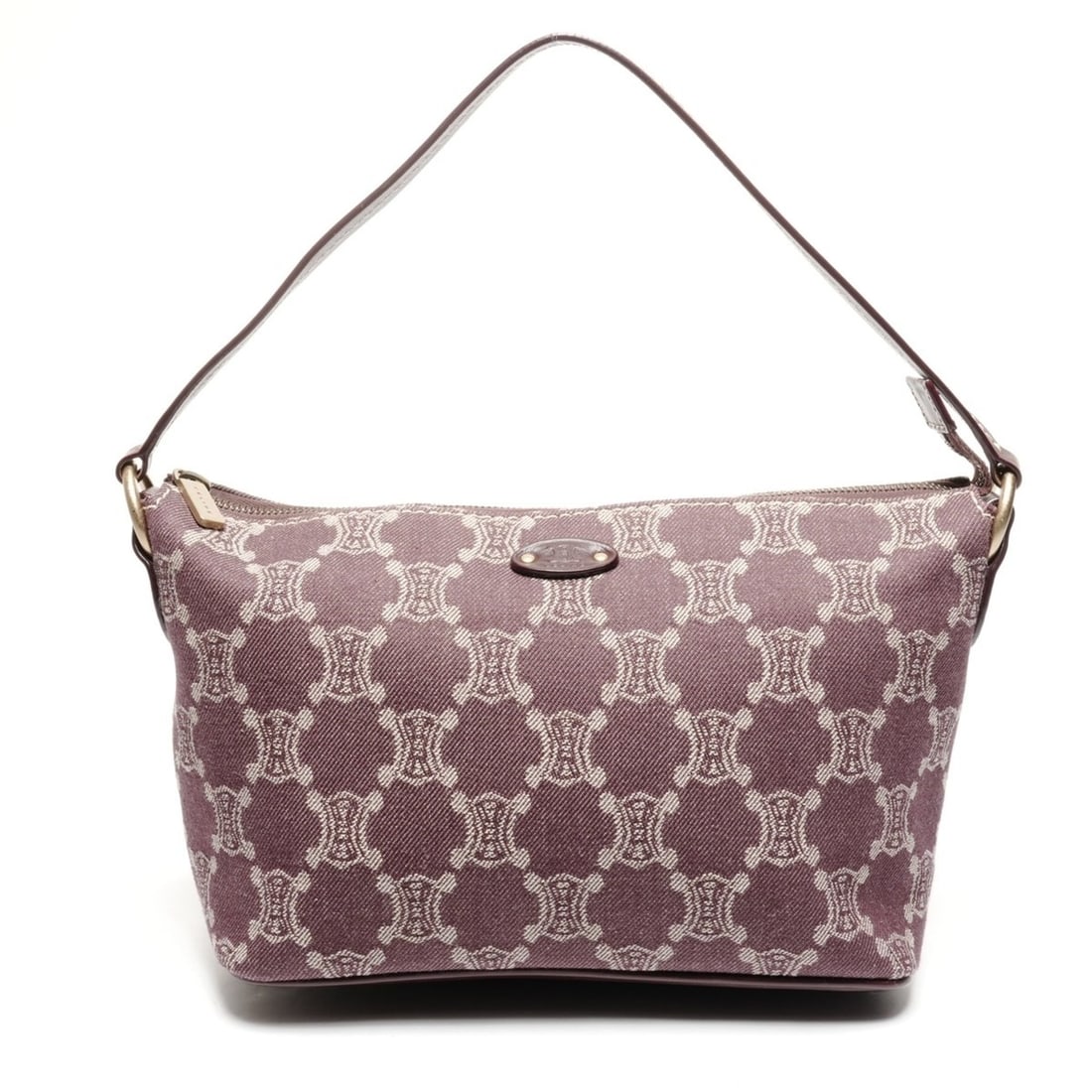 Celine Macadam Canvas Hobo One-Shoulder Bag, Red, WS25278: --- Catalog ---Category: SizeSize (HxWxD): 17.5cm x 30cm x 11.5cm / 6.88'' x 11.81'' x 4.52''Strap Length: 45cm / 17.71''Category: DesignType: Shoulder bagColor: Red colorGender: WomenMaterial: Canvas