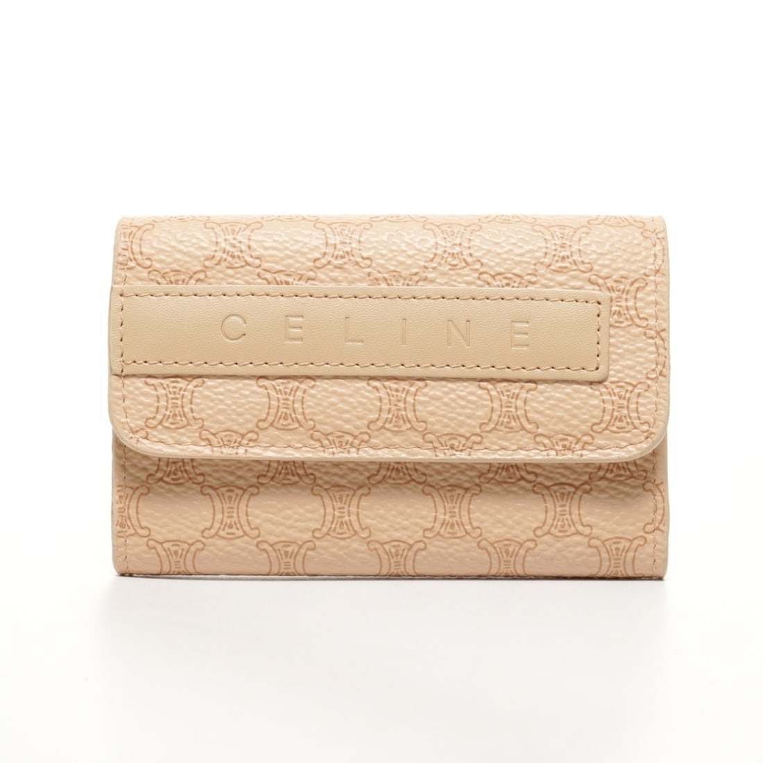 Celine Macadam Key Case, Beige, WS25394 (1 of 10)