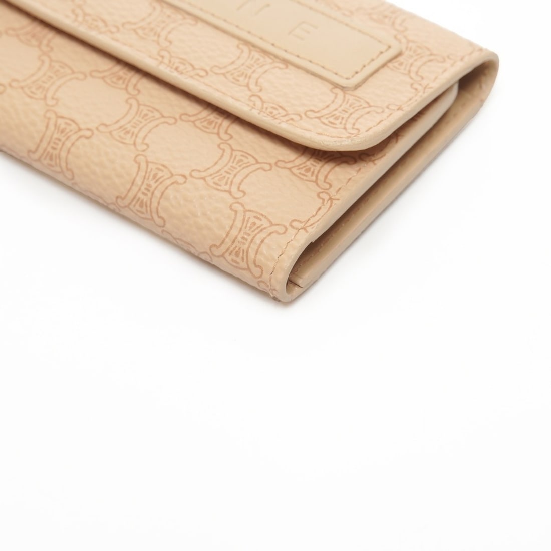 Celine Macadam Key Case, Beige, WS25394 - 6