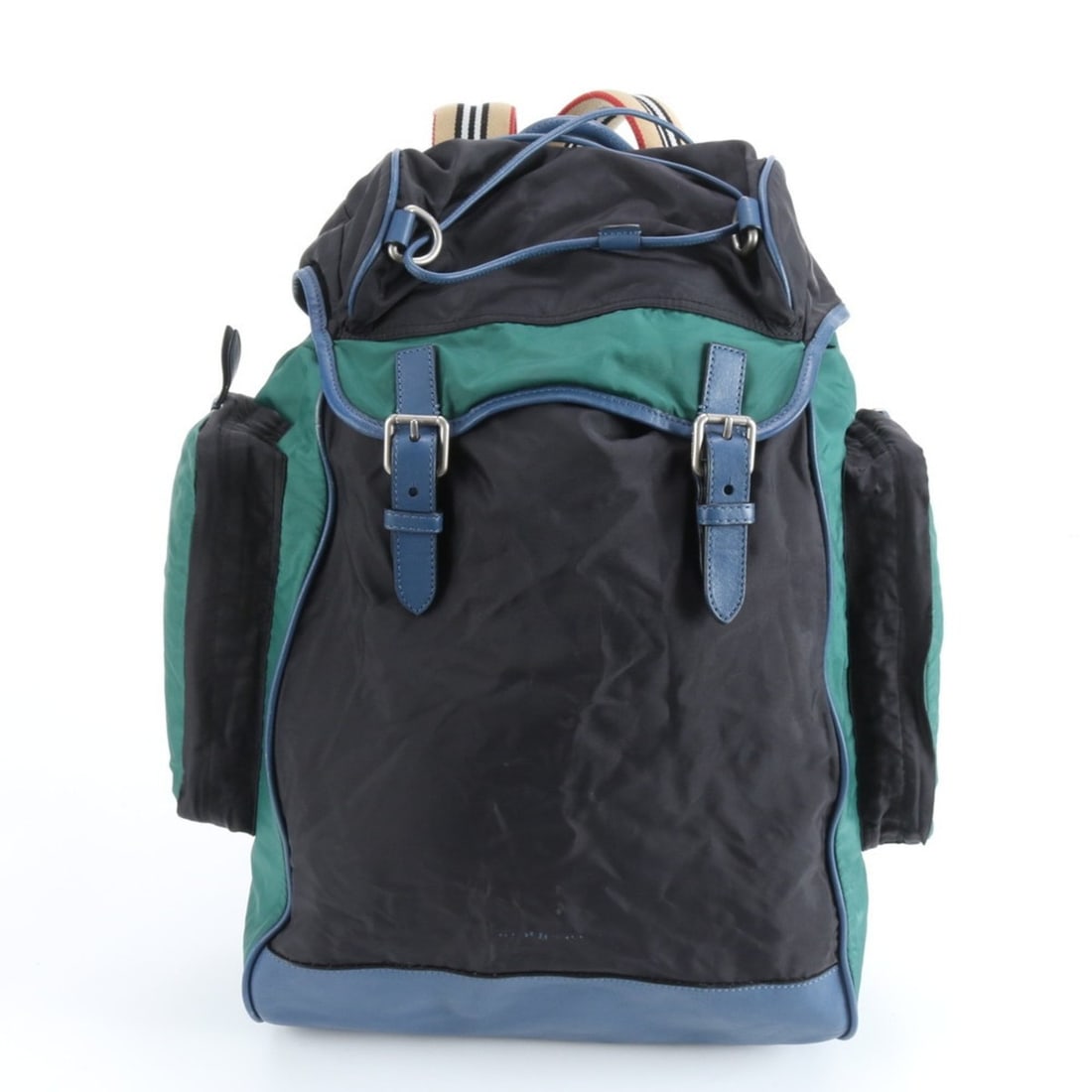 Burberry Nova Check Leather and Nylon Backpack for Men: --- Catalog ---Category: SizeSize (HxWxD): 45cm x 32cm x 18cm / 17.71'' x 12.59'' x 7.08''Category: DesignType: BackpackColor: Multi-colorGender: MenMaterial: Leather , Nylon Category: GeneralBrand: B