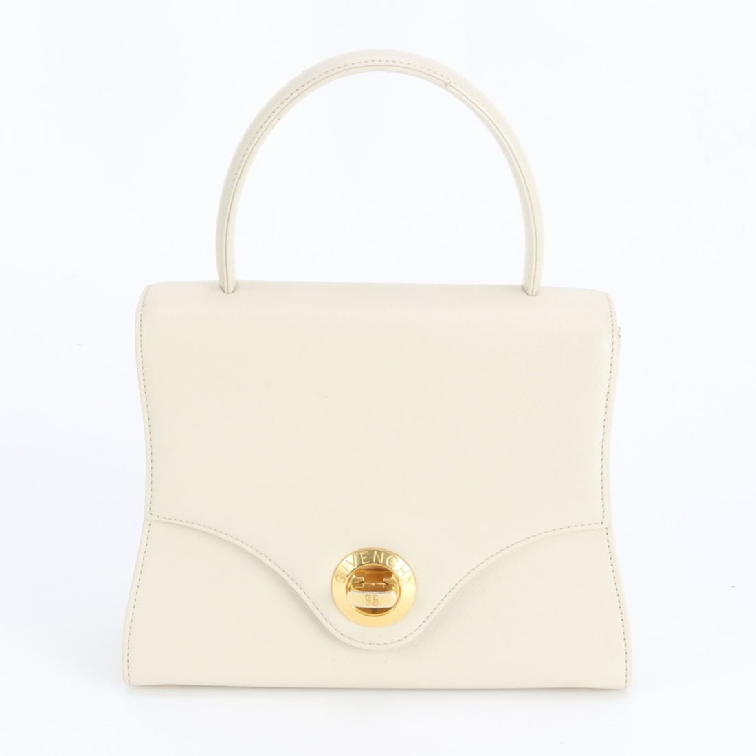 Givenchy Turnlock Leather Handbag/Tote Bag, Gold, Women's: --- Catalog ---Category: SizeSize (HxWxD): 16cm x 21cm x 6cm / 6.29'' x 8.26'' x 2.36''Category: DesignType: Handbag, Tote bagColor: BeigeGender: WomenMaterial: Leather Category: GeneralBrand: Givench