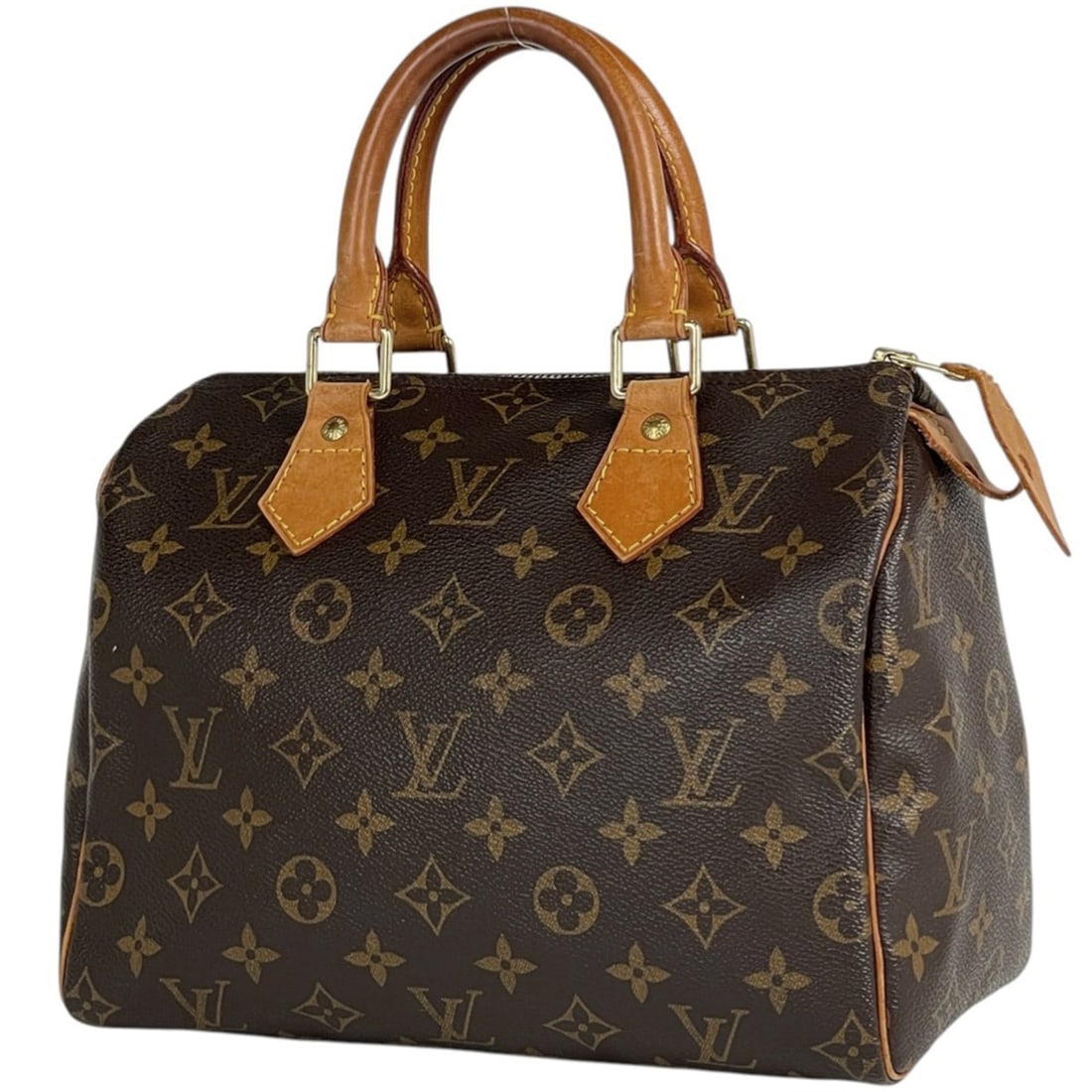 Louis Vuitton Speedy 25 Monogram Brown Handbag M41528 Women's: --- Catalog ---Category: SizeSize (HxWxD): 19cm x 25cm x 15cm / 7.48'' x 9.84'' x 5.9''Category: DesignType: HandbagColor: BrownGender: WomenMaterial: Monogram Category: GeneralBrand: Louis Vuitton---