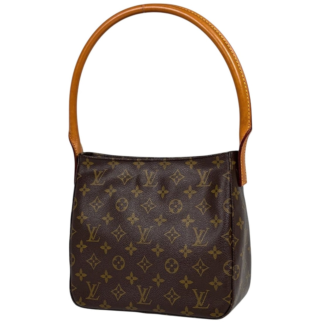 Louis Vuitton Looping MM One-Shoulder Shoulder Bag Monogram Brown M51146 Women's: --- Catalog ---Category: SizeSize (HxWxD): 21cm x 23cm x 10.5cm / 8.26'' x 9.05'' x 4.13''Category: DesignType: Shoulder bagColor: BrownGender: WomenMaterial: Monogram Category: GeneralBrand: Louis Vu