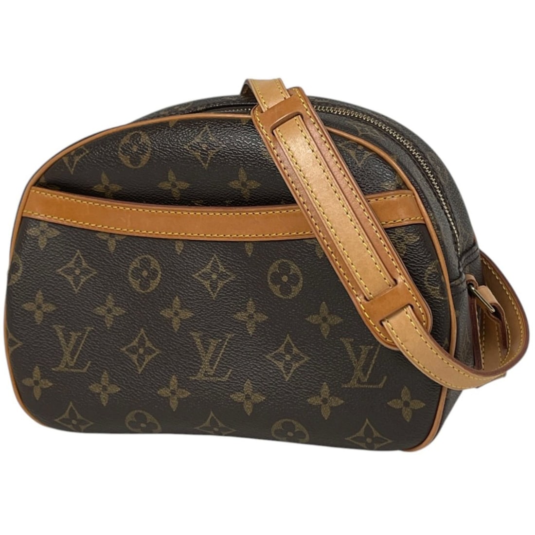 Louis Vuitton Blois Crossbody Shoulder Bag Monogram Brown M51221 Women's (1 of 15)