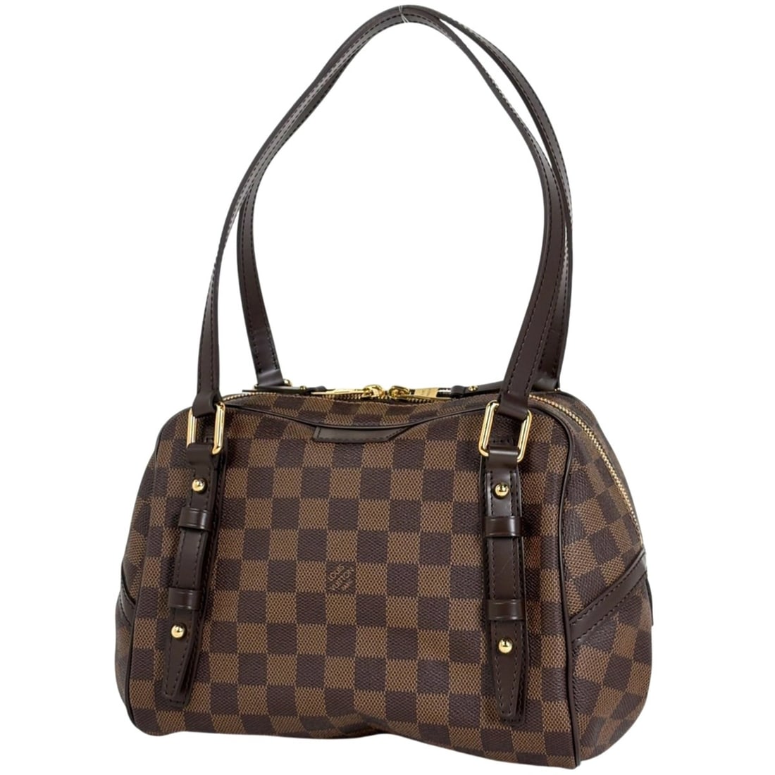 Louis Vuitton Rivington PM Shoulder Bag, Damier Brown, N41157, Women's: --- Catalog ---Category: SizeSize (HxWxD): 19cm x 24cm x 16cm / 7.48'' x 9.44'' x 6.29''Category: DesignType: Shoulder bagColor: BrownGender: WomenMaterial: Damier Canvas Category: GeneralBrand: Louis