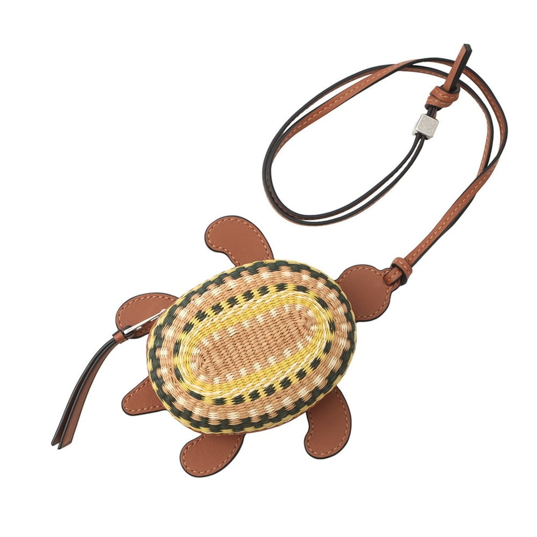 Loewe Shoulder Bag with Turtle Motif and Anagram Raffia Leather C621232X82. LOEWE Pochette Pouch.: --- Catalog ---Category: SizeSize (HxWxD): 12cm x 9cm x 4.5cm / 4.72'' x 3.54'' x 1.77''Category: DesignType: Handbag, Pochette, Pouch, Shoulder bagColor: Brown, Multi-colorGender: WomenMaterial: Raff