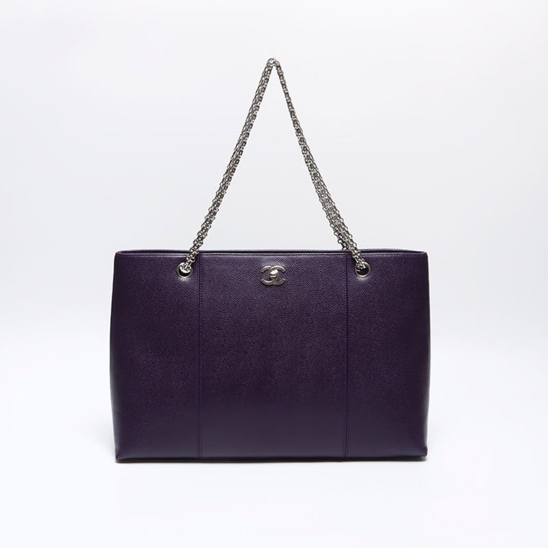 CHANEL Caviar Skin Coco Mark Chain 2000-2001 Shoulder Bag Purple WS14038: --- Catalog ---Category: SizeSize (HxWxD): 36cm x 18cm x 18cm / 14.17'' x 7.08'' x 7.08''Category: DesignType: Shoulder bagColor: PurpleGender: WomenCategory: GeneralBrand: ChanelCountry of Origin: Fr