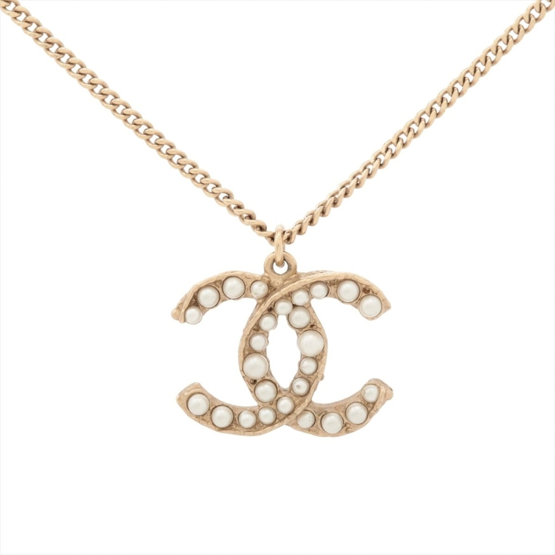 CHANEL A11A 2011 Coco Mark Necklace Gold WS16035: --- Catalog ---Category: SizePendant Size: 25mm x 25mm / 0.98'' x 0.98''Neck Circumference: 60.5 cm / 23.81''Category: DesignColor: GoldGender: WomenNecklace Type: NecklaceCategory: GeneralBrand: Chan