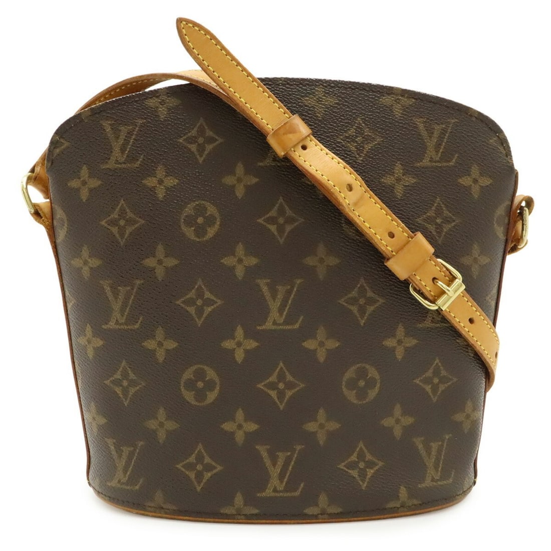 LOUIS VUITTON Monogram Drouot Shoulder Bag, Non-sticky, M51290: --- Catalog ---Category: SizeSize (HxWxD): 22cm x 10cm / 8.66'' x 3.93''Category: DesignType: Shoulder bagColor: Brown, MonogramGender: WomenMaterial: Monogram Category: GeneralMPN: M51290Brand: Louis