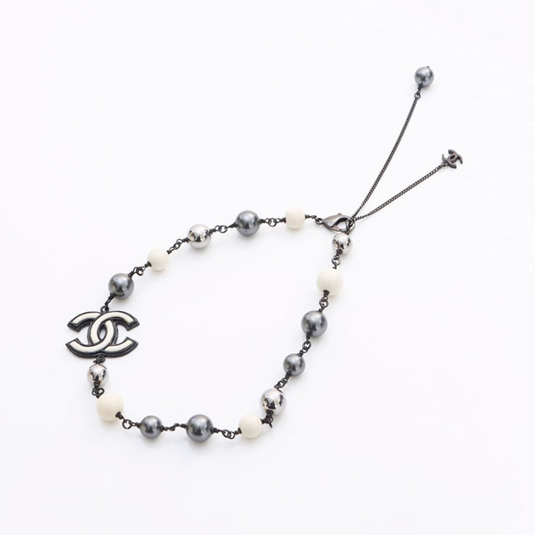 CHANEL B13B Resin Coco Mark Choker Necklace, Black, 2013, WS13037: --- Catalog ---Category: SizePendant Size: 33mm x 22mm / 1.29'' x 0.86''Neck Circumference: 40 cm / 15.74''Category: DesignColor: BlackGender: WomenNecklace Type: ChokerCategory: GeneralBrand: ChanelC