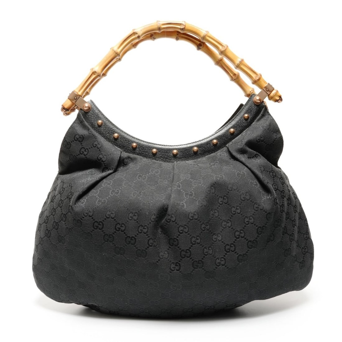 Gucci Black Bamboo Handle Handbag WS27192 (1 of 18)