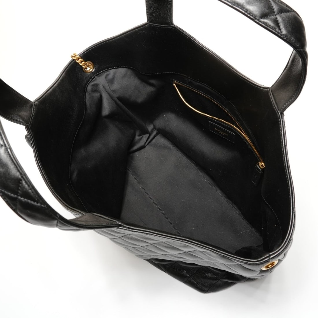 Yves Saint Laurent Ikar Maxi Shopping Tote Bag, Black, WS27351 - 10