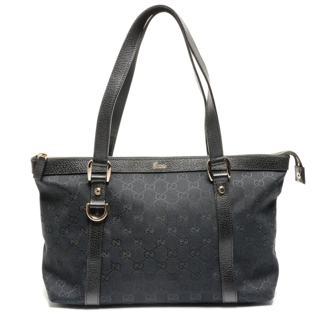 Gucci GG Canvas One-Shoulder Shoulder Bag, Black, WS26841: --- Catalog ---Category: SizeSize (HxWxD): 22cm x 36cm x 12cm / 8.66'' x 14.17'' x 4.72''Strap Length: 52cm / 20.47''Category: DesignType: Shoulder bagColor: BlackGender: WomenMaterial: GG canvas Cate