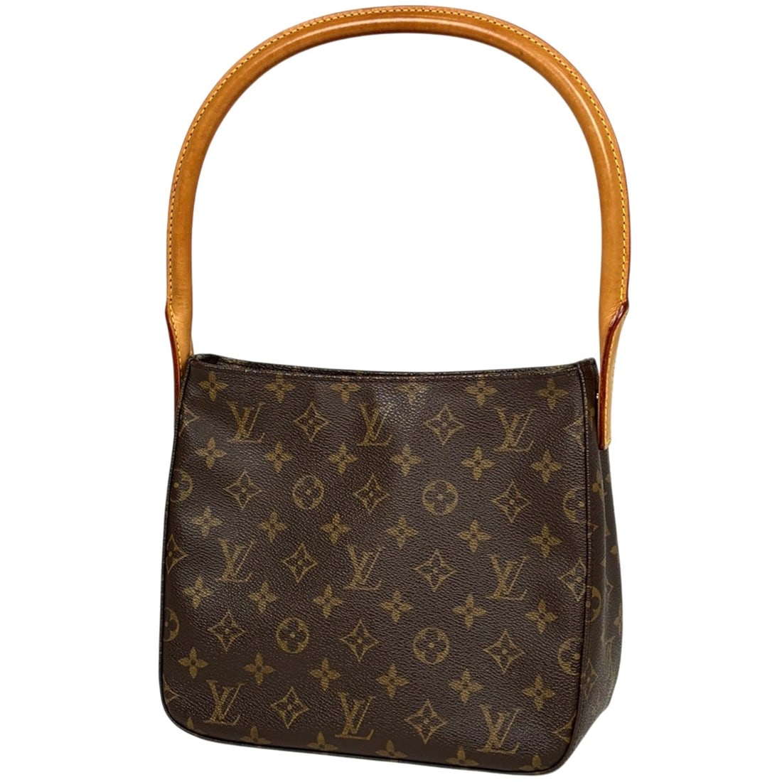 Louis Vuitton Looping MM One-Shoulder Shoulder Bag Monogram Brown M51146 Women's: --- Catalog ---Category: SizeSize (HxWxD): 21cm x 24cm x 10.5cm / 8.26'' x 9.44'' x 4.13''Category: DesignType: Shoulder bagColor: BrownGender: WomenMaterial: Monogram Category: GeneralBrand: Louis Vu