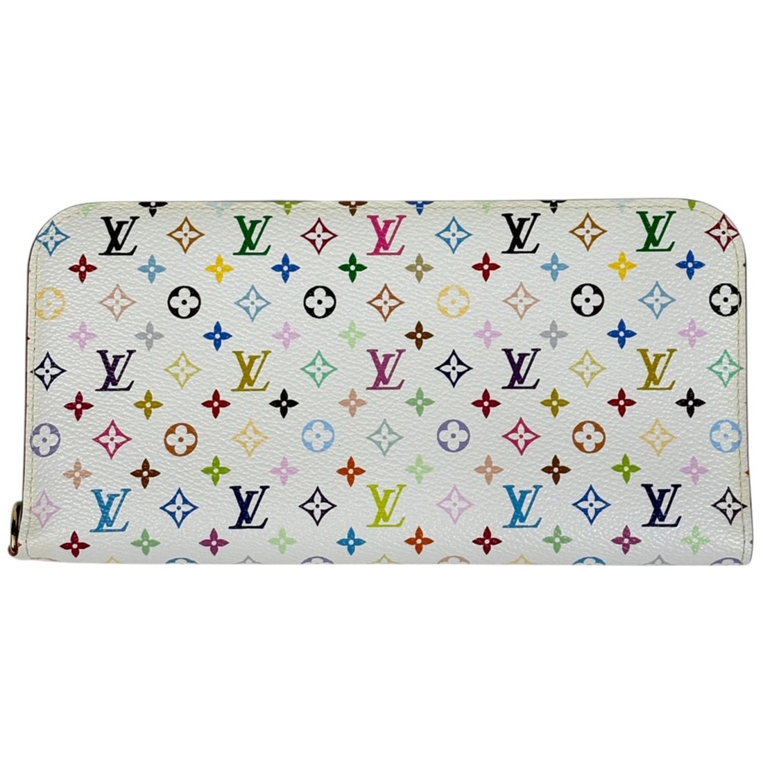 Louis Vuitton Portefeuille Ansolite Bifold Long Wallet in Monogram Multicolore Bron (White) M93753 (1 of 9)