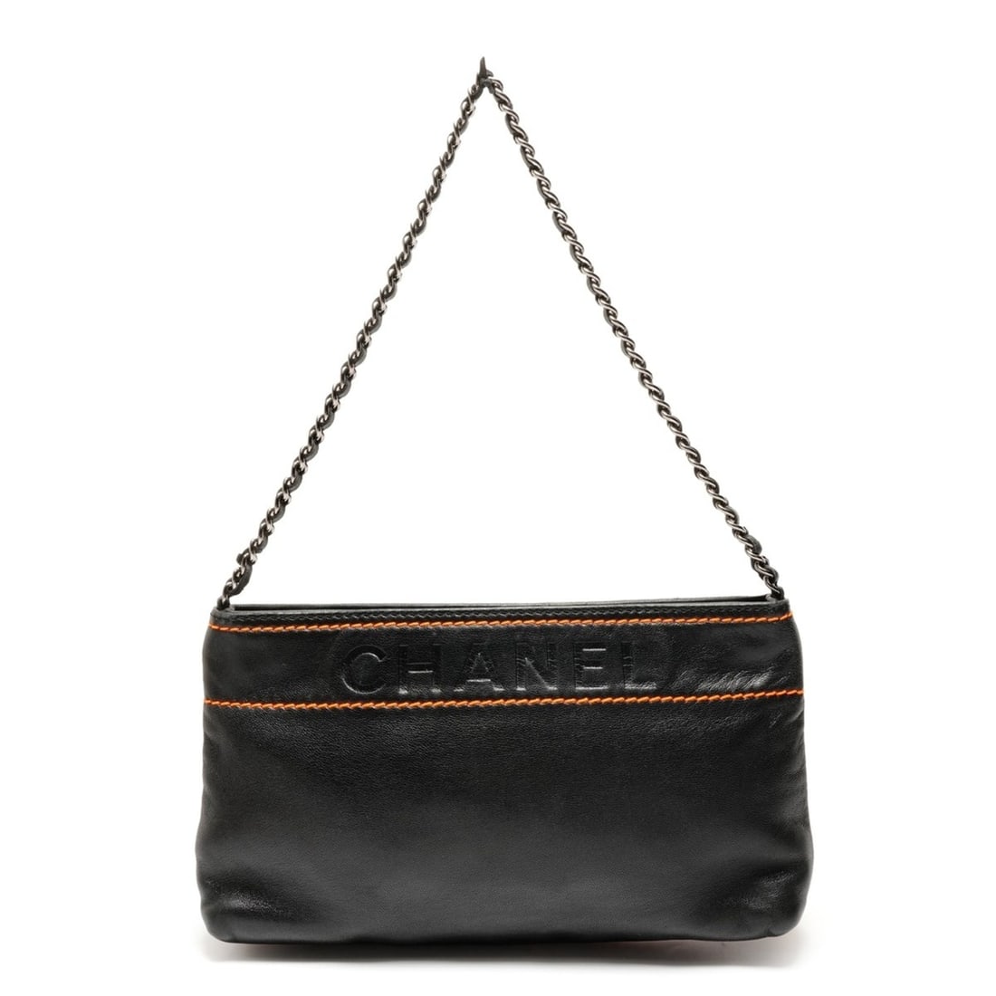 CHANEL Lambskin Wild Stitch Shoulder Bag, Black, WS26370: --- Catalog ---Category: SizeSize (HxWxD): 13cm x 24cm x 5cm / 5.11'' x 9.44'' x 1.96''Category: DesignType: Shoulder bagColor: BlackGender: WomenCategory: GeneralBrand: ChanelCountry of Origin: Franc