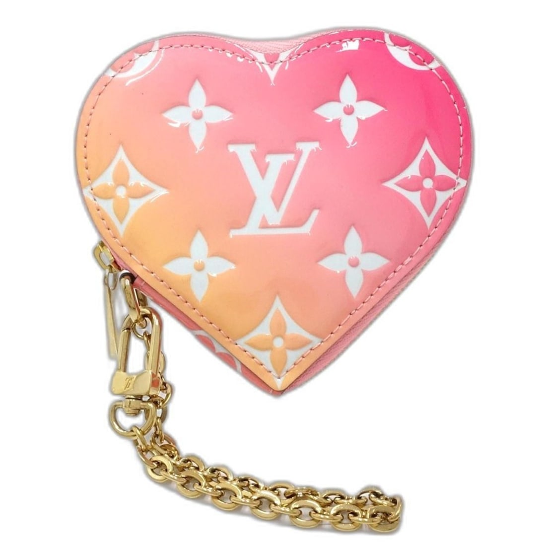 LOUIS VUITTON Vernis Wallet/Coin Case M64167 Porte Monnaie Cool Valentine's Day Limited Edition: --- Catalog ---Category: SizeSize (HxWxD): 9cm x 10cm x 2cm / 3.54'' x 3.93'' x 0.78''Category: DesignType: Coin purse/coin caseColor: FuchsiaGender: WomenMaterial: Leather Leather/Fur Type: Enamel Le