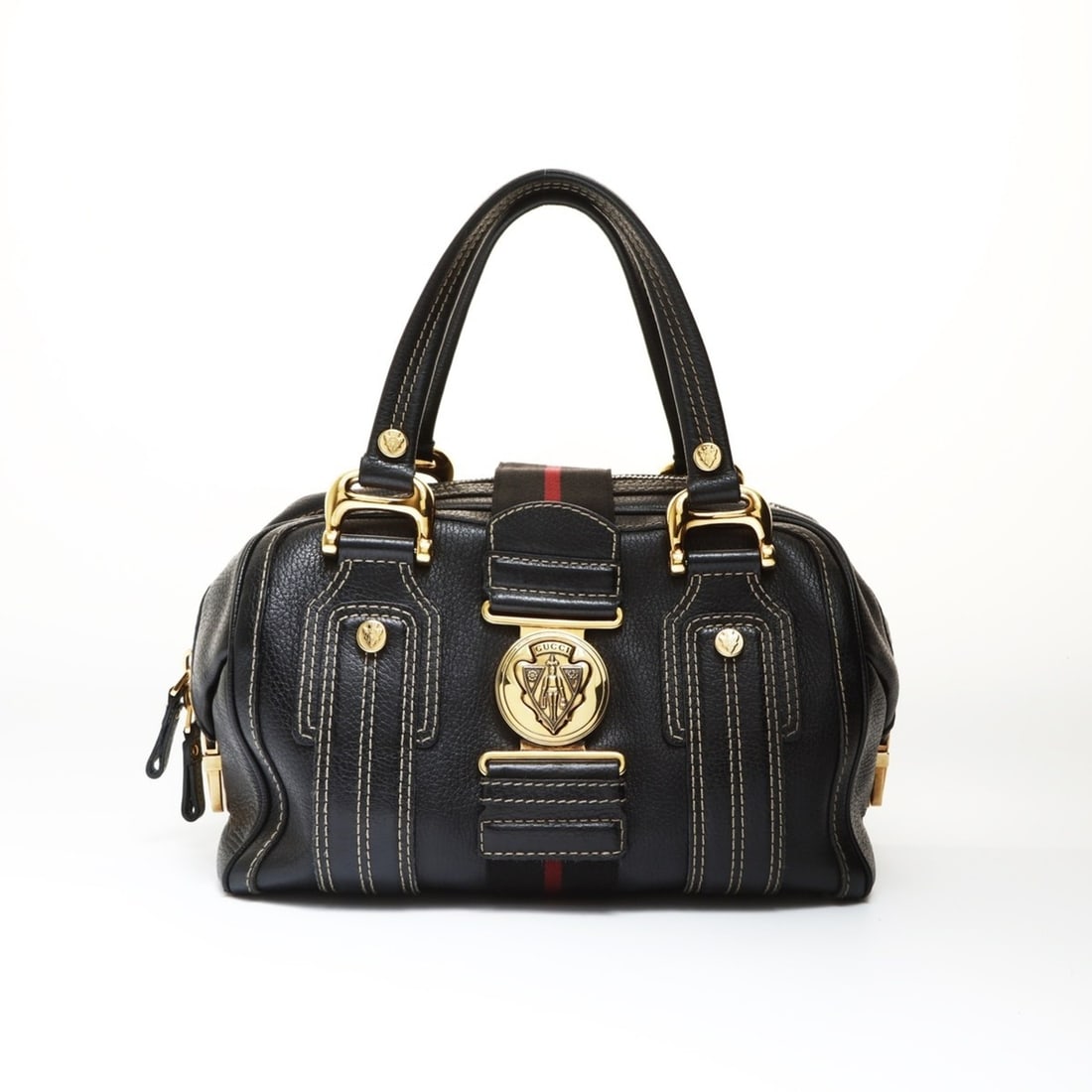 Gucci GG Canvas Hysteria Handbag, Black, WS27035: --- Catalog ---Category: SizeSize (HxWxD): 18cm x 32cm x 20cm / 7.08'' x 12.59'' x 7.87''Category: DesignType: HandbagColor: BlackGender: WomenCategory: GeneralBrand: GucciCountry of Origin: Italy---