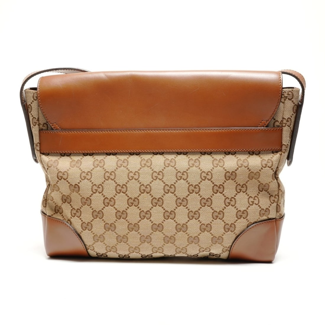 Gucci GG Canvas Shoulder Bag Brown WS26732: --- Catalog ---Category: SizeSize (HxWxD): 28cm x 35cm x 8cm / 11.02'' x 13.77'' x 3.14''Category: DesignType: Shoulder bagColor: BrownGender: WomenCategory: GeneralBrand: GucciCountry of Origin: Ital