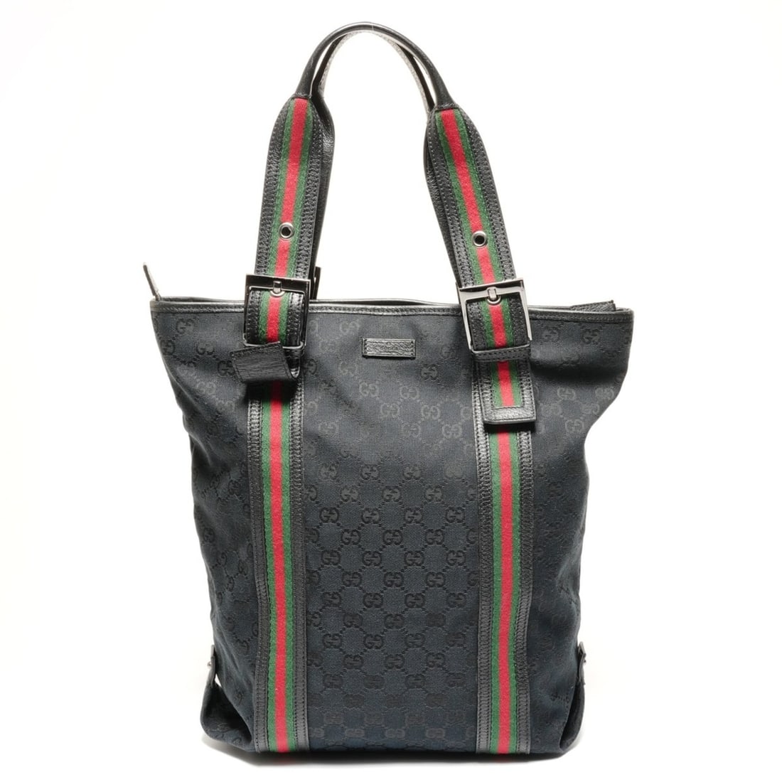 Gucci GG Canvas Sherry Tote Bag, Black, WS27349 (1 of 17)