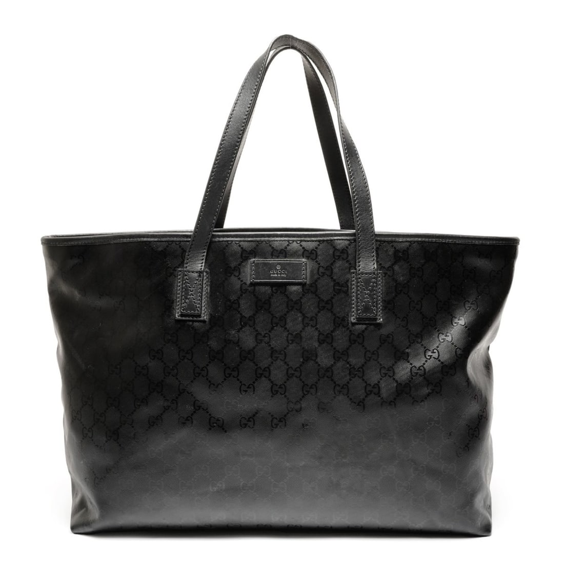 Gucci GG Imprime Tote Bag, Black, WS26422: --- Catalog ---Category: SizeSize (HxWxD): 32cm x 52cm x 12cm / 12.59'' x 20.47'' x 4.72''Category: DesignType: Tote bagColor: BlackGender: WomenCategory: GeneralBrand: GucciCountry of Origin: