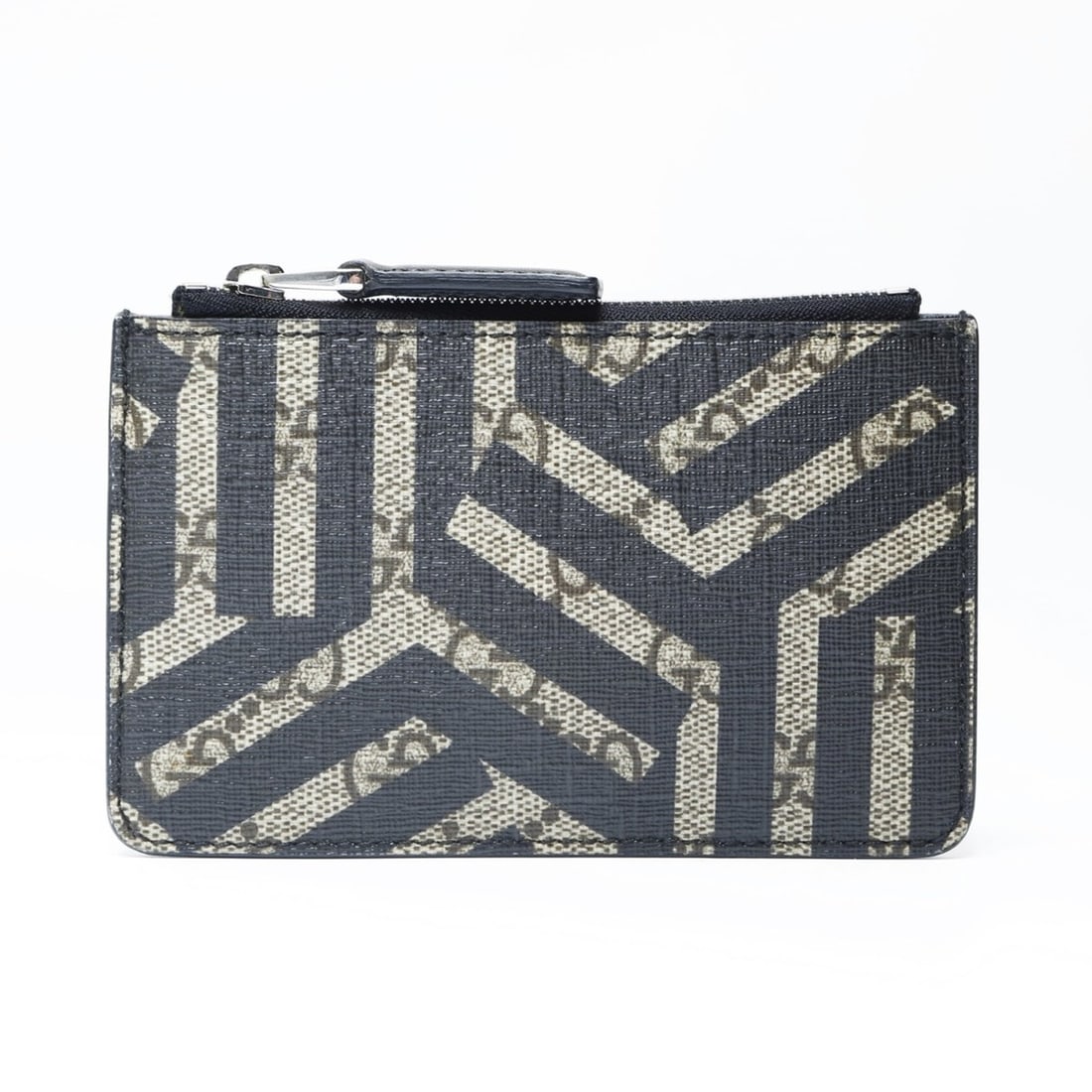 Gucci wallet/coin case with key ring, black