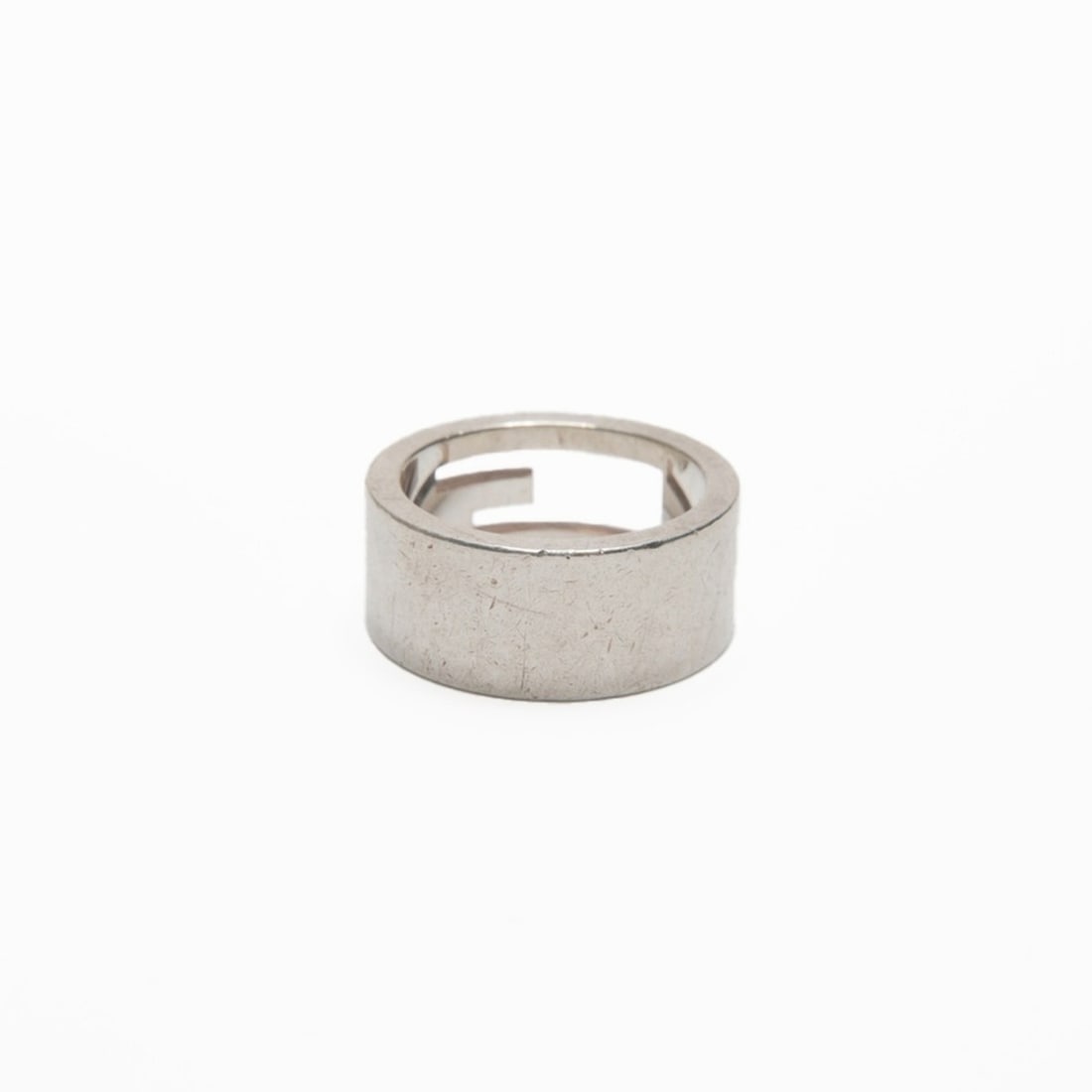 Gucci Logo #8 Ring, Silver - 4