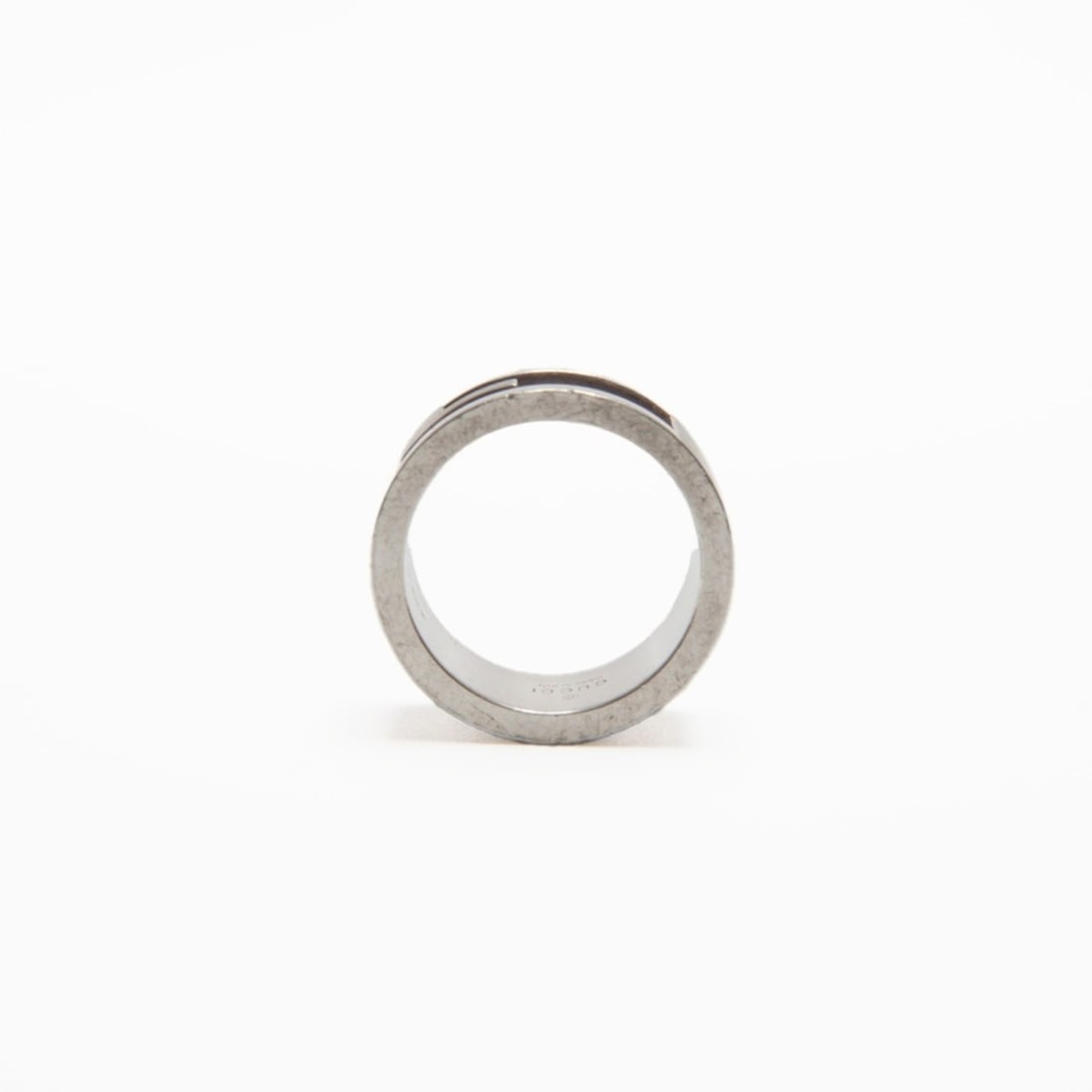 Gucci Logo #8 Ring, Silver - 8