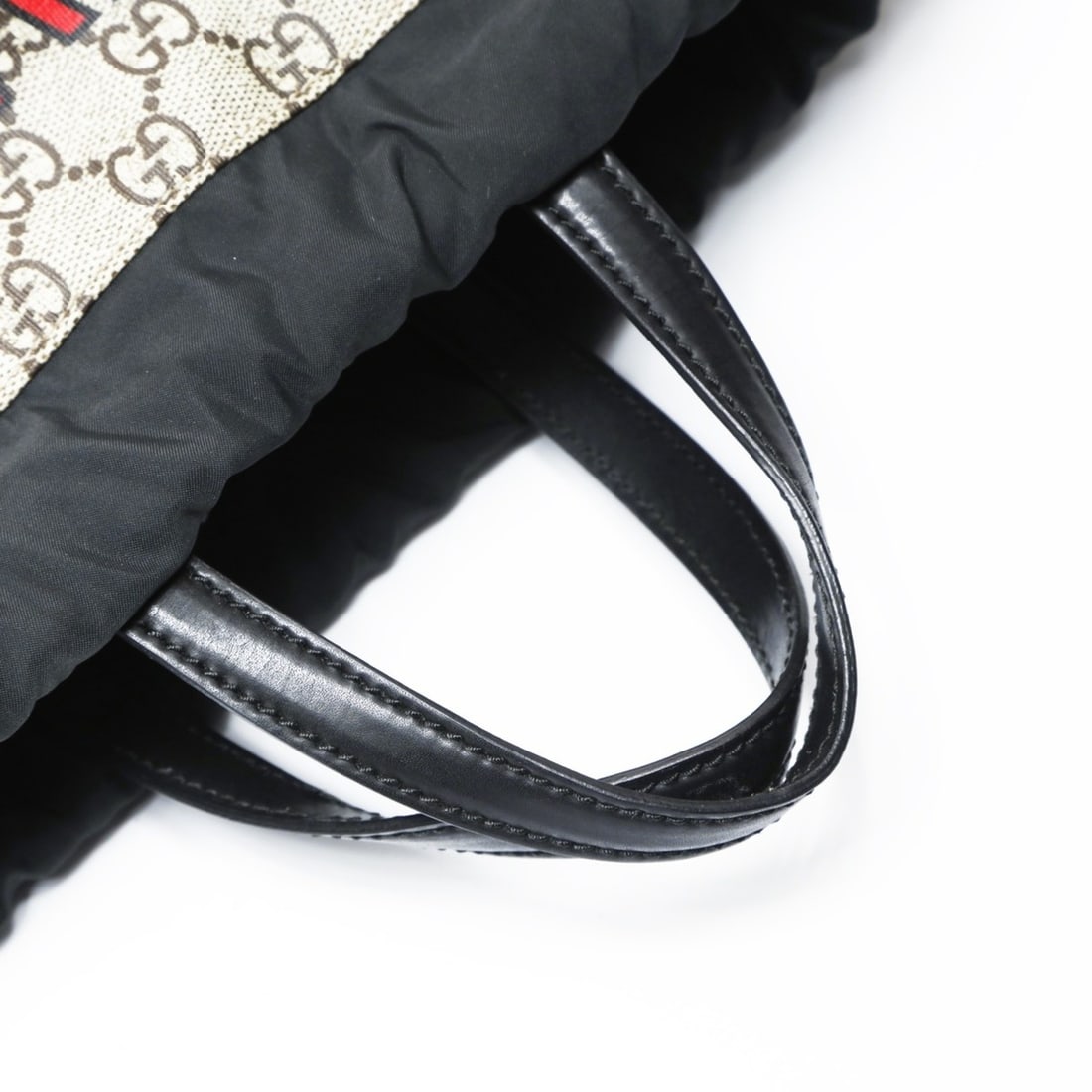 Gucci GG Supreme Drawstring Wolf Backpack, Brown, WS26935 - 12