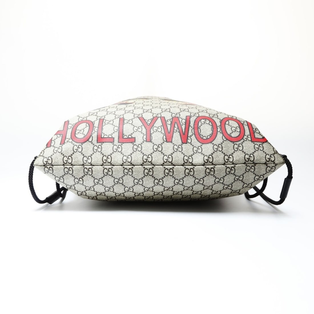 Gucci GG Supreme Drawstring Wolf Backpack, Brown, WS26935 - 7