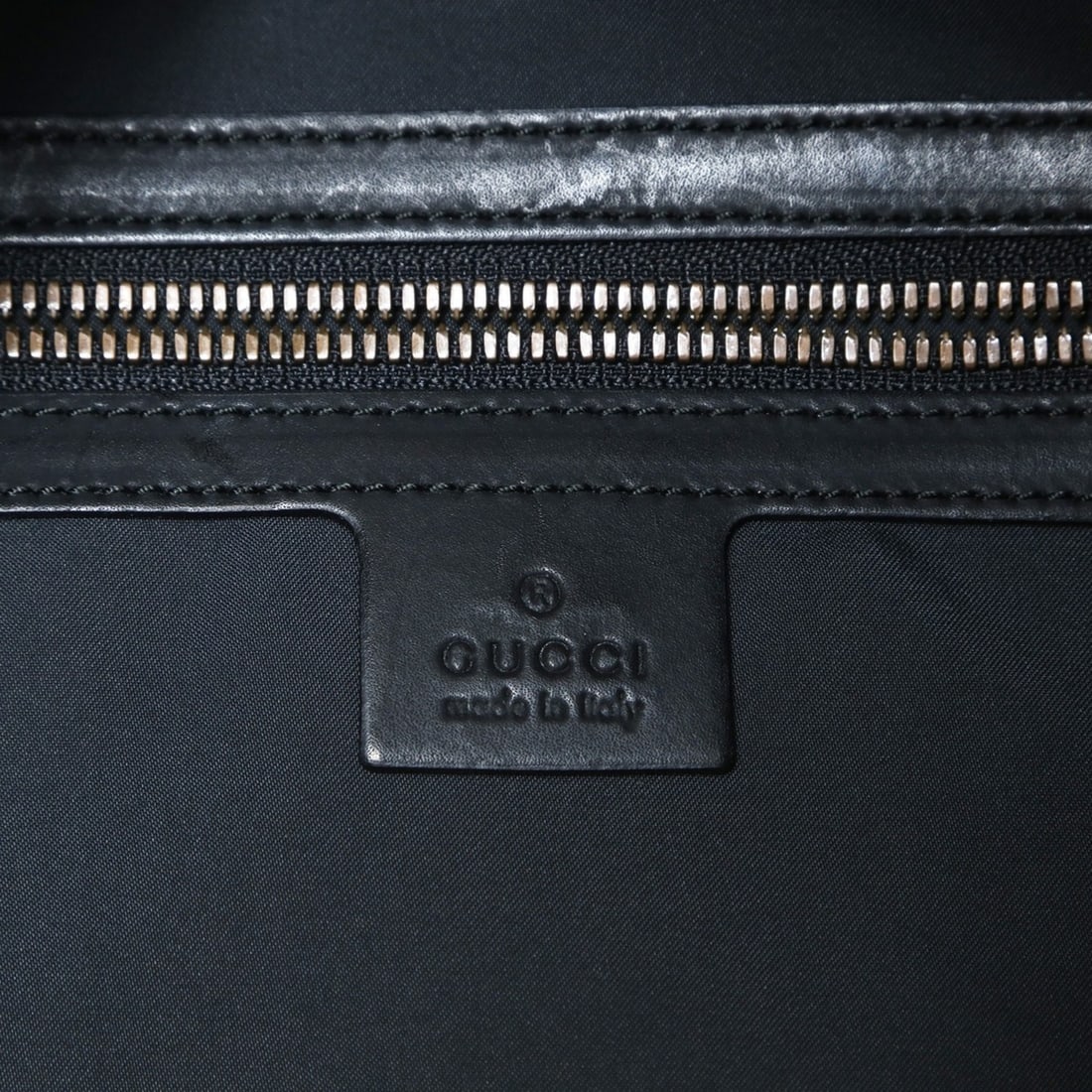 Gucci GG Supreme Drawstring Wolf Backpack, Brown, WS26935 - 9