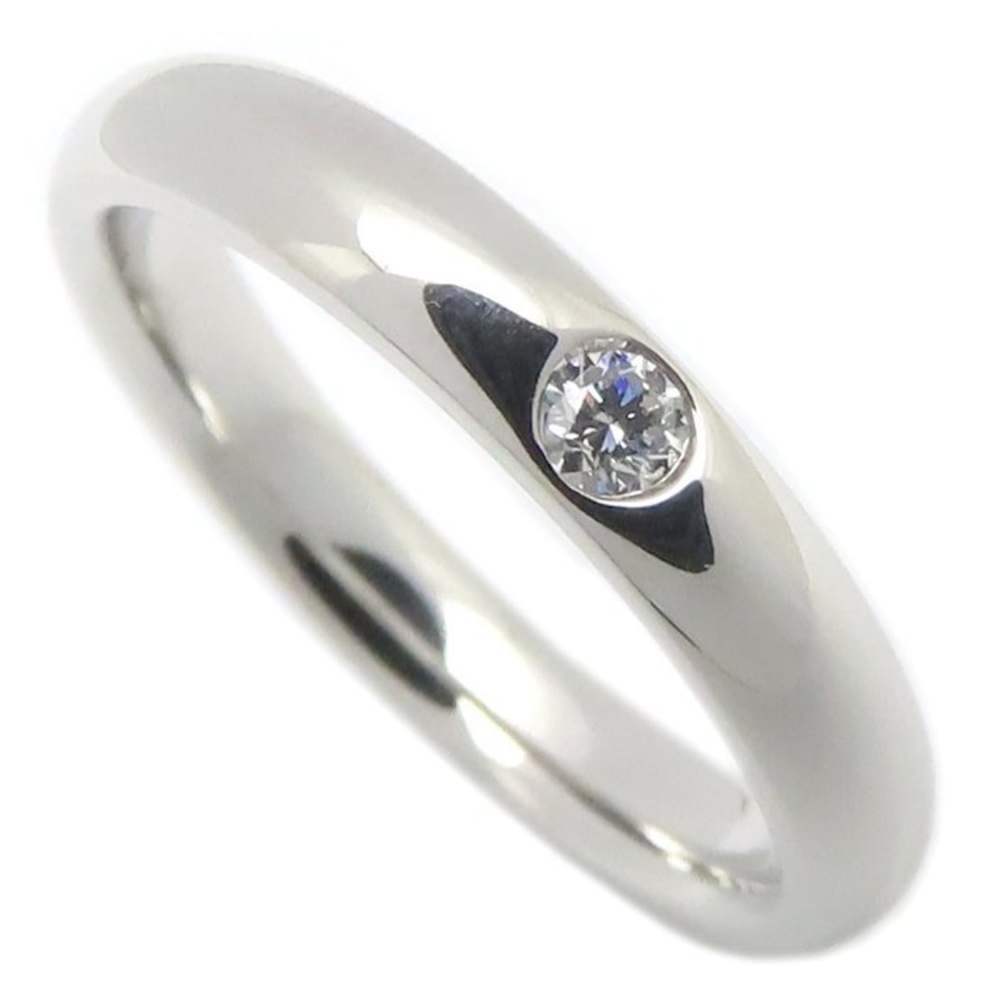 HARRY WINSTON Harry Winston Round Cut Wedding Ring with One Diamond, Pt950, Women's, WBDPRDBZ3MM,: --- Catalog ---Category: SizeJP Size: 8US Size: 4.5Category: DesignType: Wedding ringColor: PlatinumStone: DiamondGender: WomenMaterial: Platinum 950Stone Cut: Round cutCategory: GeneralMPN: WBDPRDBZ3