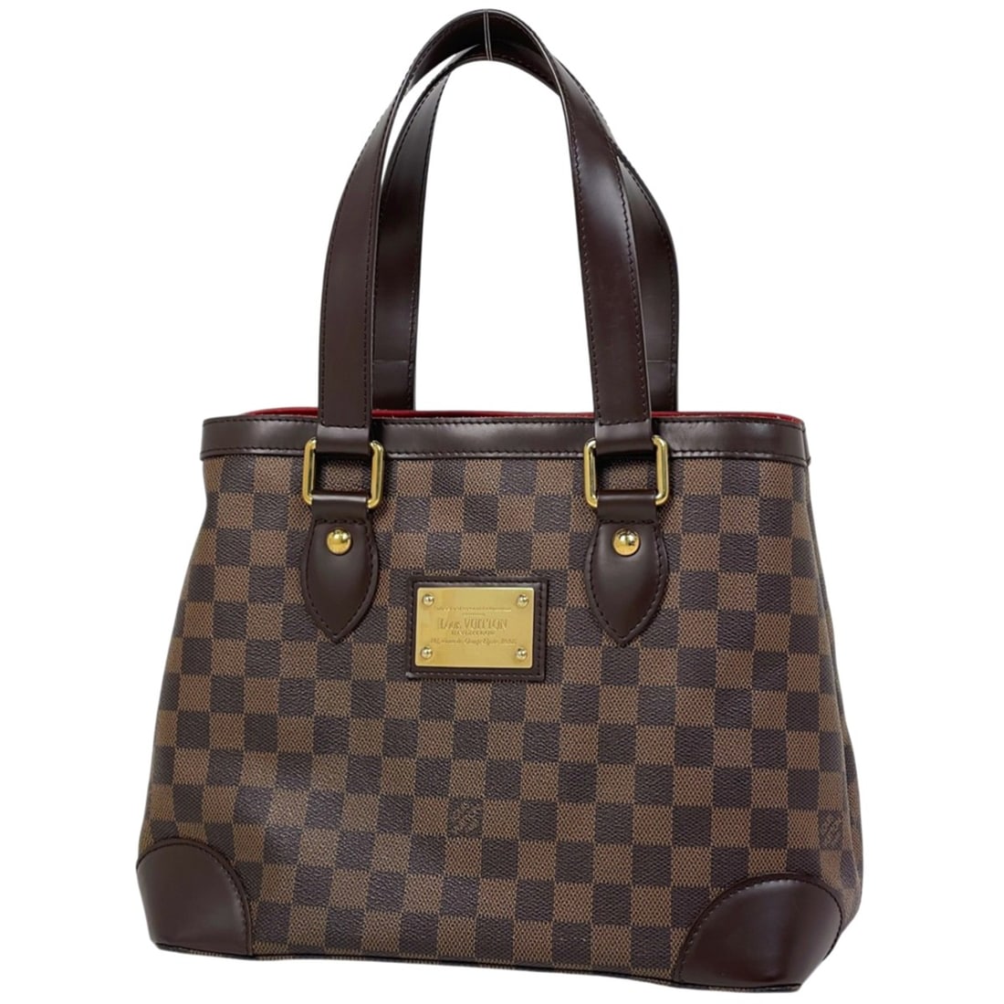 Louis Vuitton Hampstead PM Shoulder Bag Tote Damier Brown N51205 Women's: --- Catalog ---Category: SizeSize (HxWxD): 24cm x 28cm x 17.5cm / 9.44'' x 11.02'' x 6.88''Category: DesignType: Shoulder bag, Tote bagColor: BrownGender: WomenMaterial: Damier Canvas Category: Genera