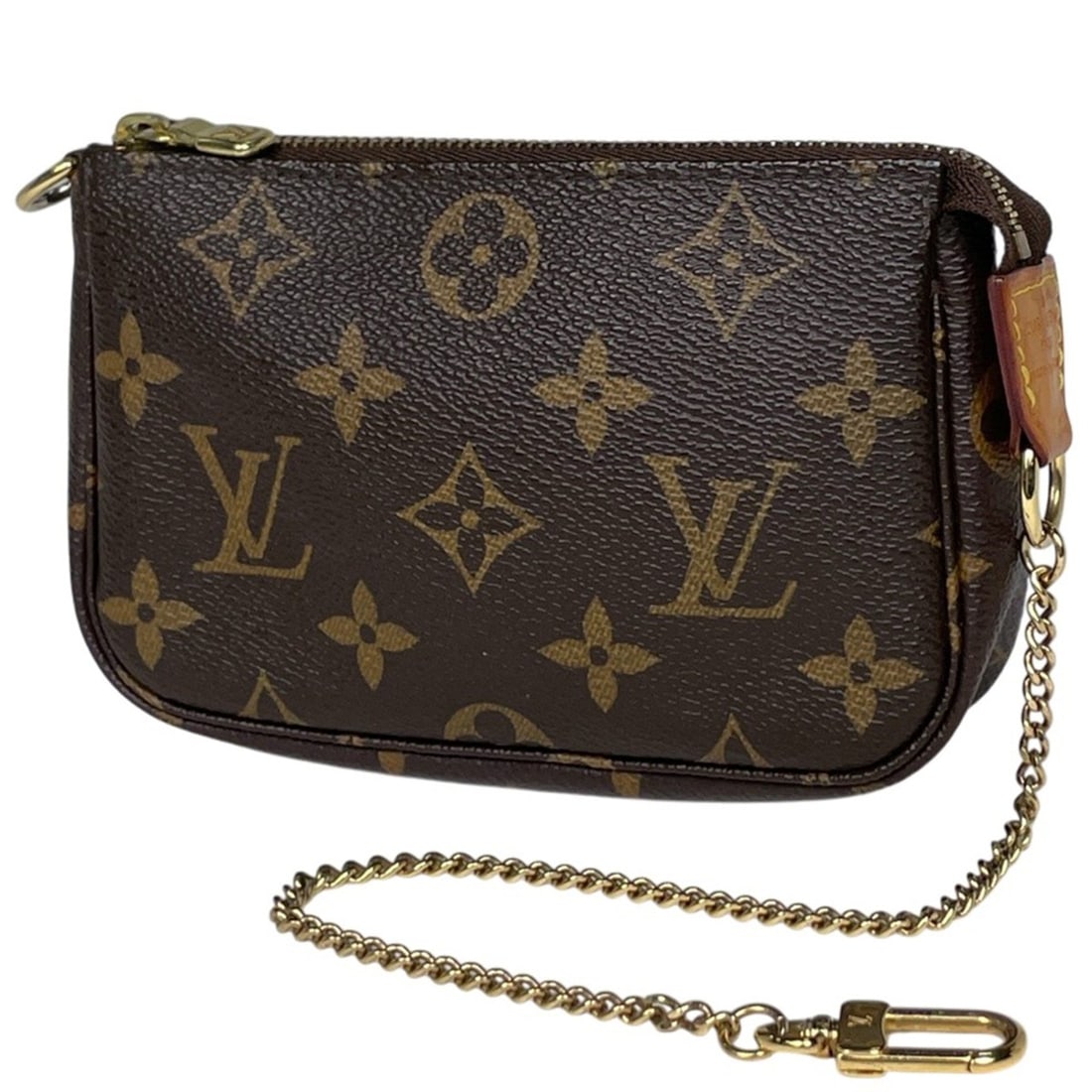 Louis Vuitton Mini Pochette Accessoires Makeup Cosmetics Accessory Pouch Monogram Brown M58009: --- Catalog ---Category: SizeSize (HxWxD): 9cm x 14.5cm x 3cm / 3.54'' x 5.7'' x 1.18''Category: DesignType: Pochette, PouchColor: BrownGender: WomenMaterial: Monogram Category: GeneralBrand: Louis Vu