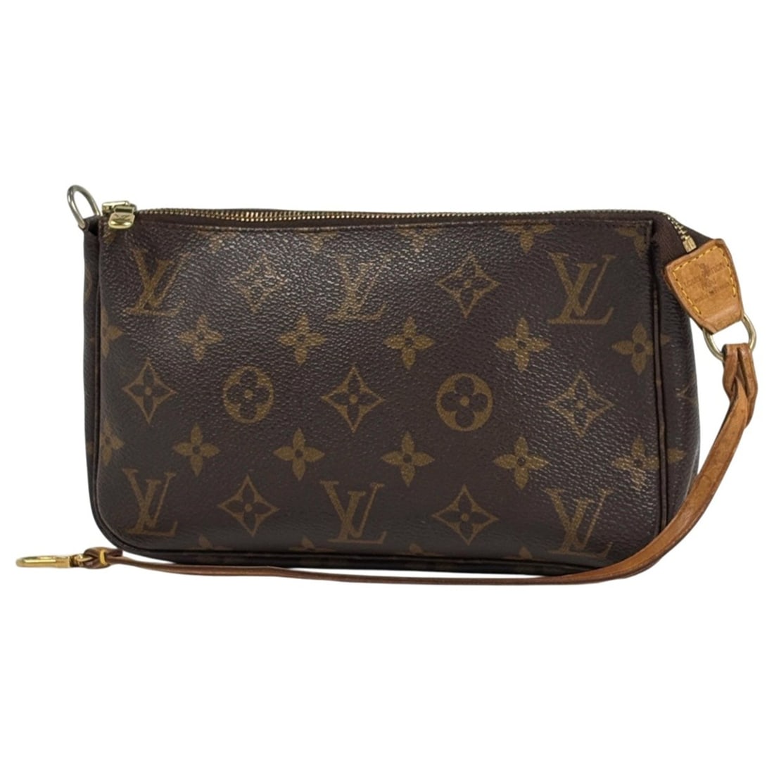 Louis Vuitton Pochette Accessoires Makeup Cosmetics Accessory Pouch Monogram Brown M51980 Women's: --- Catalog ---Category: SizeSize (HxWxD): 13cm x 21cm x 4cm / 5.11'' x 8.26'' x 1.57''Category: DesignType: Pochette, PouchColor: BrownGender: WomenMaterial: Monogram Category: GeneralBrand: Louis Vu