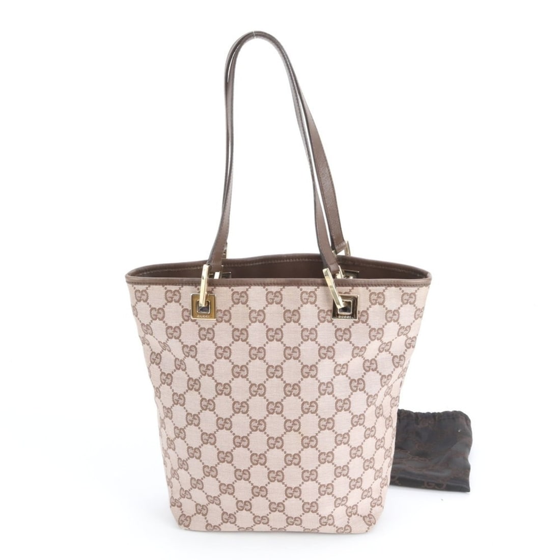 Gucci GG Canvas 002 1099 Leather Tote Bag Shoulder Handbag Brown Pink Women's: --- Catalog ---Category: SizeSize (HxWxD): 23cm x 18cm x 10cm / 9.05'' x 7.08'' x 3.93''Category: DesignType: Handbag, Tote bagColor: Brown, PinkGender: WomenMaterial: Leather , Canvas Category: Gener