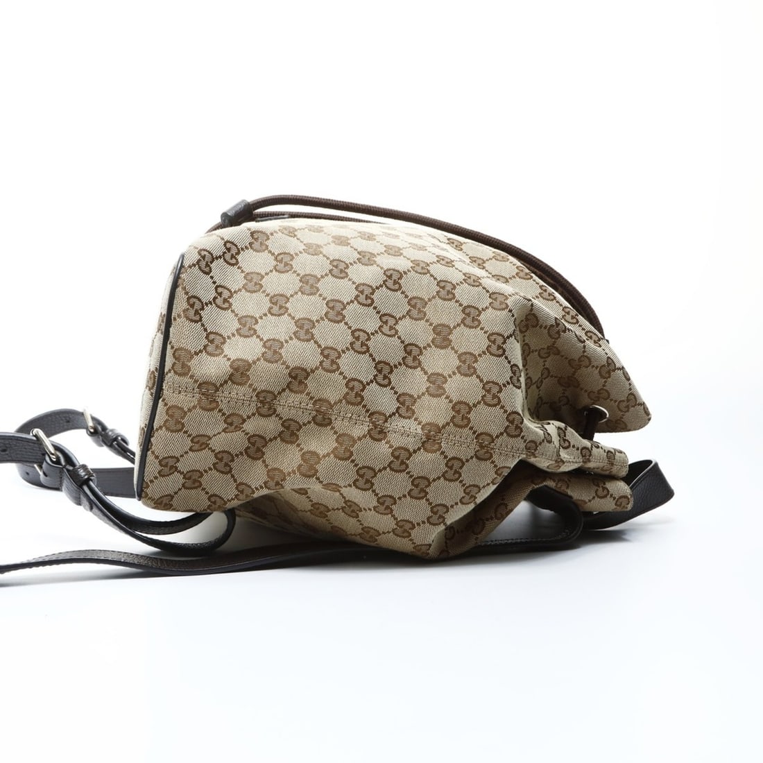 Gucci GG Canvas Backpack/Daypack, Brown - 5