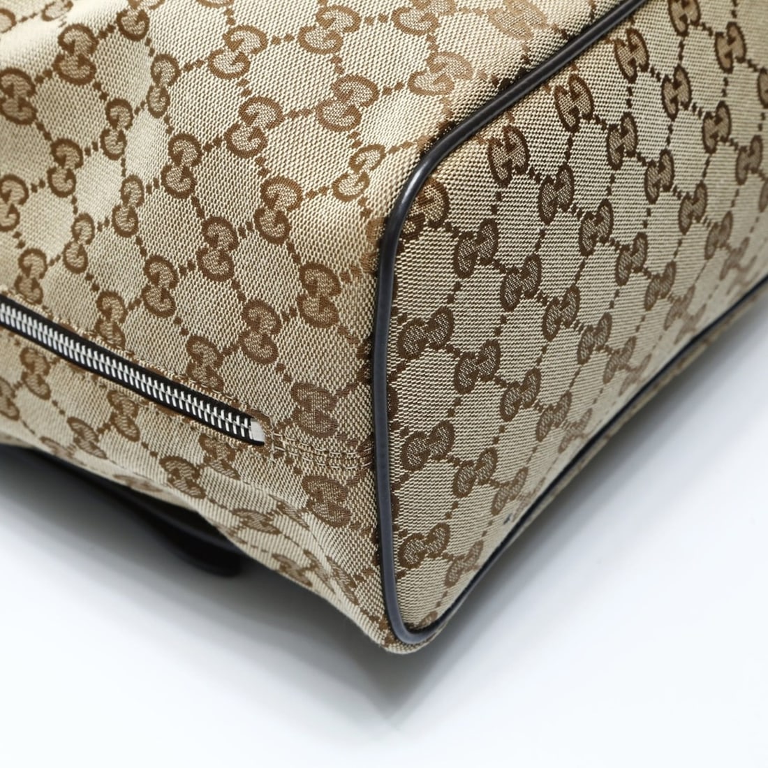 Gucci GG Canvas Backpack/Daypack, Brown - 6