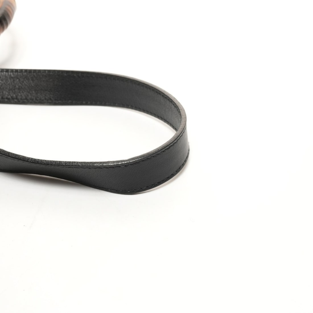 Gucci Mini Leather Bamboo Backpack/Daypack in Black - 15