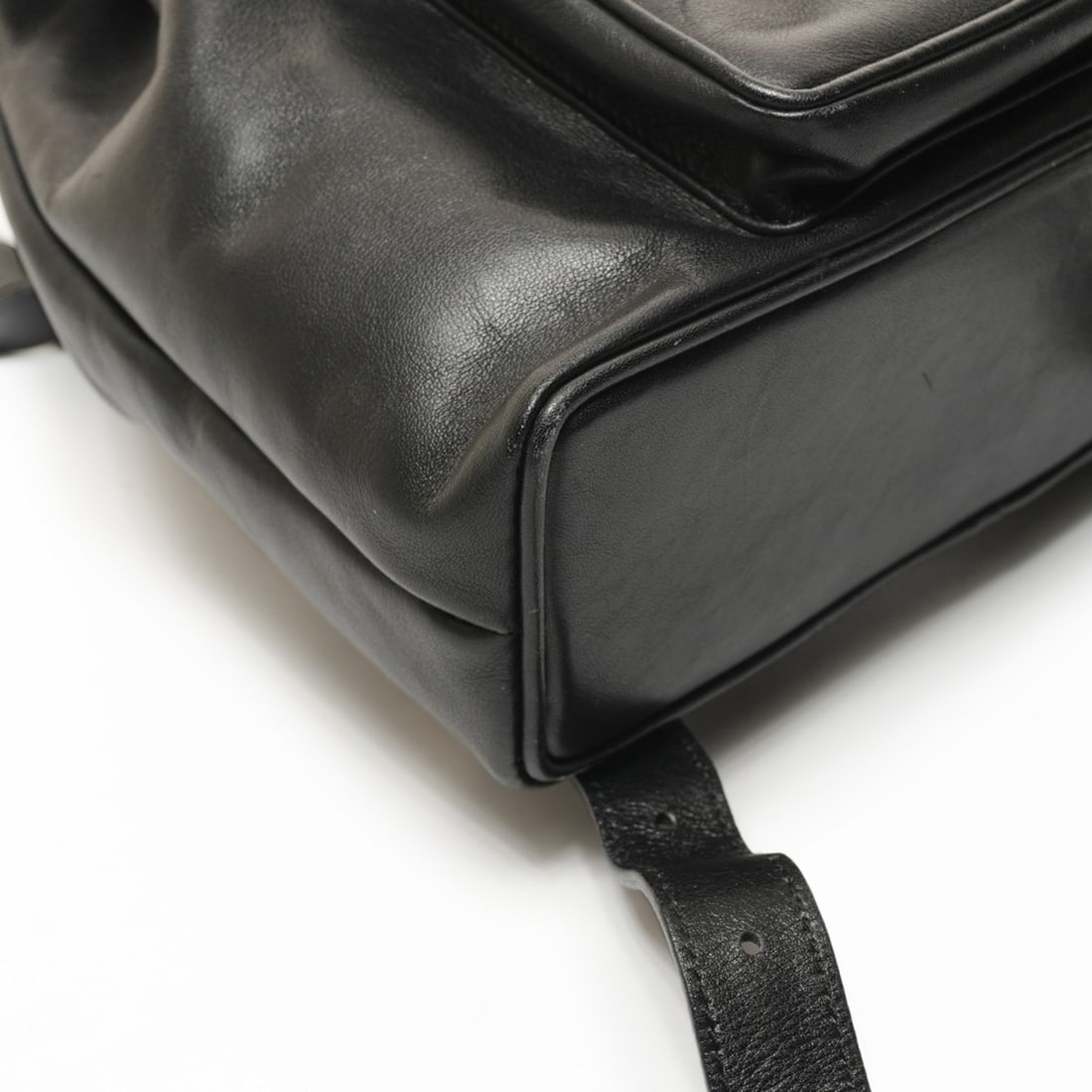 Gucci Mini Leather Bamboo Backpack/Daypack in Black - 5