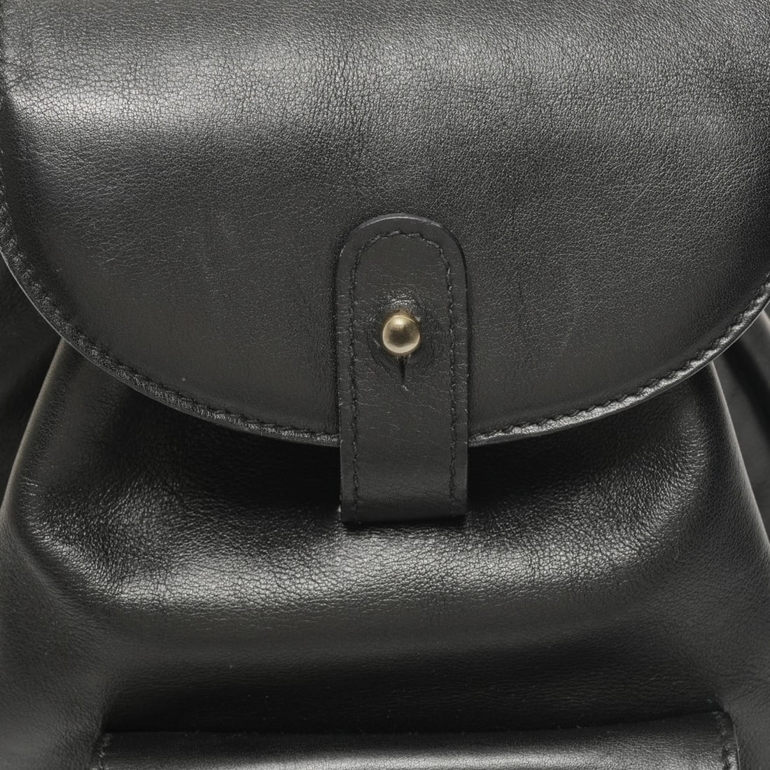 Gucci Mini Leather Bamboo Backpack/Daypack in Black - 9