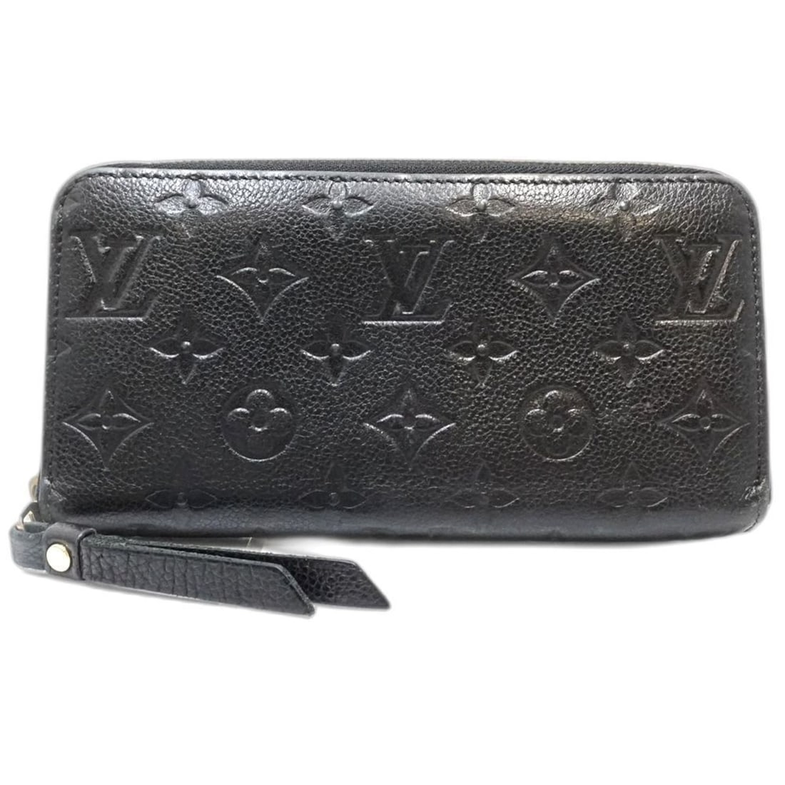 LOUIS VUITTON Louis Vuitton Zippy Wallet M61864 Monogram Empreinte Black Women's 181969: --- Catalog ---Category: SizeSize (HxWxD): 10.5cm x 19.5cm x 1.5cm / 4.13'' x 7.67'' x 0.59''Category: DesignType: Long wallet (bi-fold)Color: BlackGender: WomenMaterial: Leather Category: GeneralMPN: