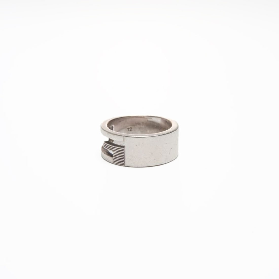 Gucci Logo #11 Ring, Silver - 4