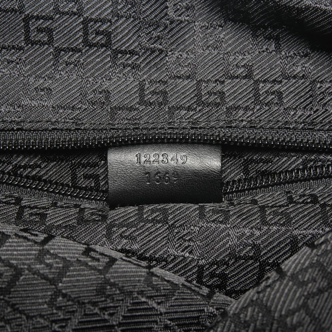 Gucci nylon backpack/daypack in black - 10