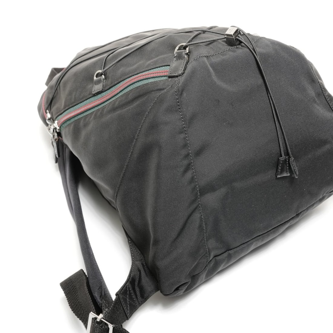 Gucci nylon backpack/daypack in black - 6