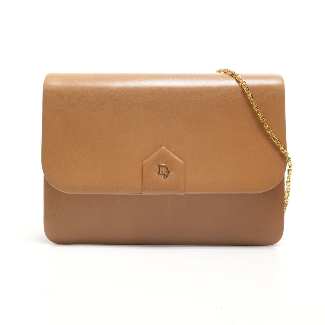 Christian Dior Leather Chain Wallet Clutch Bag Shoulder Brown: --- Catalog ---Category: SizeSize (HxWxD): 13.5cm x 19cm x 3cm / 5.31'' x 7.48'' x 1.18''Strap Length: 120cm / 47.24''Category: DesignType: Clutch bag, Shoulder bagColor: BrownGender: WomenMaterial: L