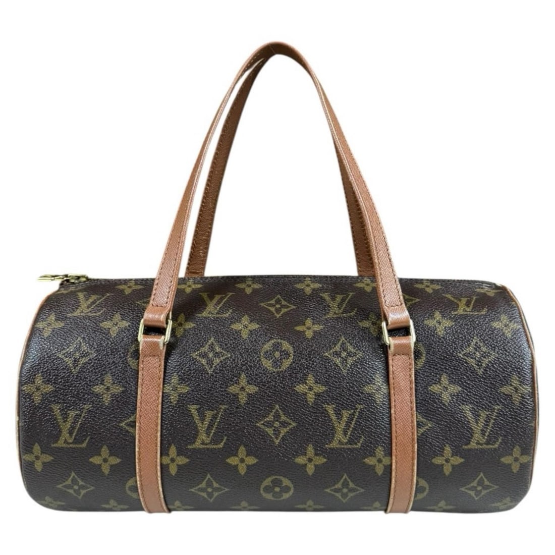 Pre-owned Louis Vuitton Papillon 30 Monogram Handbag in Canvas (M51365) Brown, Women's: --- Catalog ---Category: SizeWeight: 450g / 15.87oz.Size (HxWxD): 14.5cm x 30cm x 14.5cm / 5.7'' x 11.81'' x 5.7''Handle Length: 43cm / 16.92''Category: DesignType: Handbag, PouchColor: Brown, Galle,