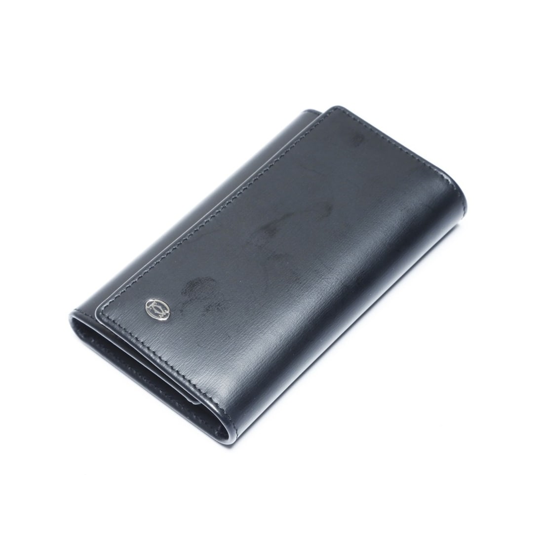 Cartier Leather Key Case, Black - 10